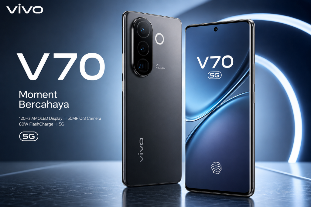 Vivo V70 Siap Rilis, Inovasi Desain Tipis Dan Kamera Periskop