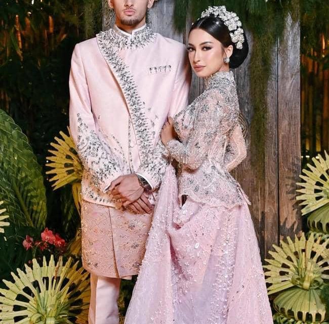 Elegan Dan Stunning! Gaun Pink Jennifer Coppen Saat Resepsi
