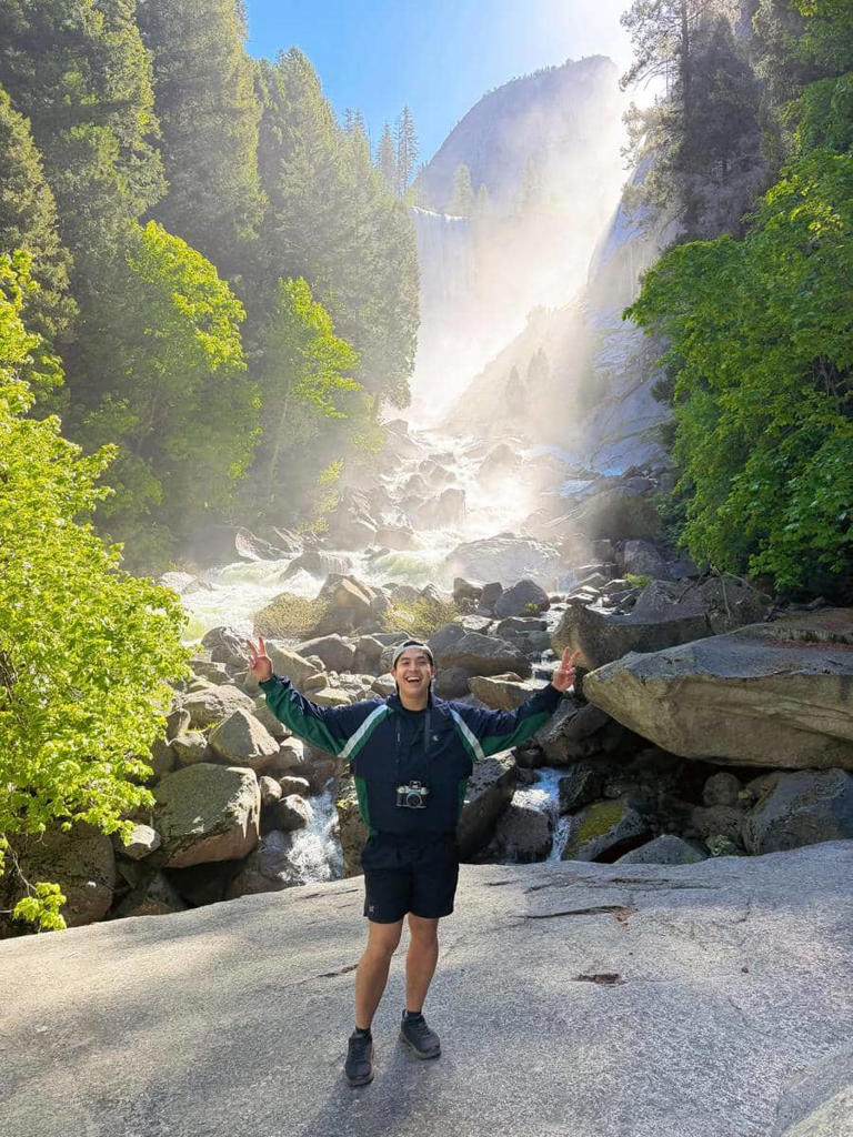 Jerome Polin Jalan-Jalan Ke Yosemite, Takjub Keindahan Alamnya