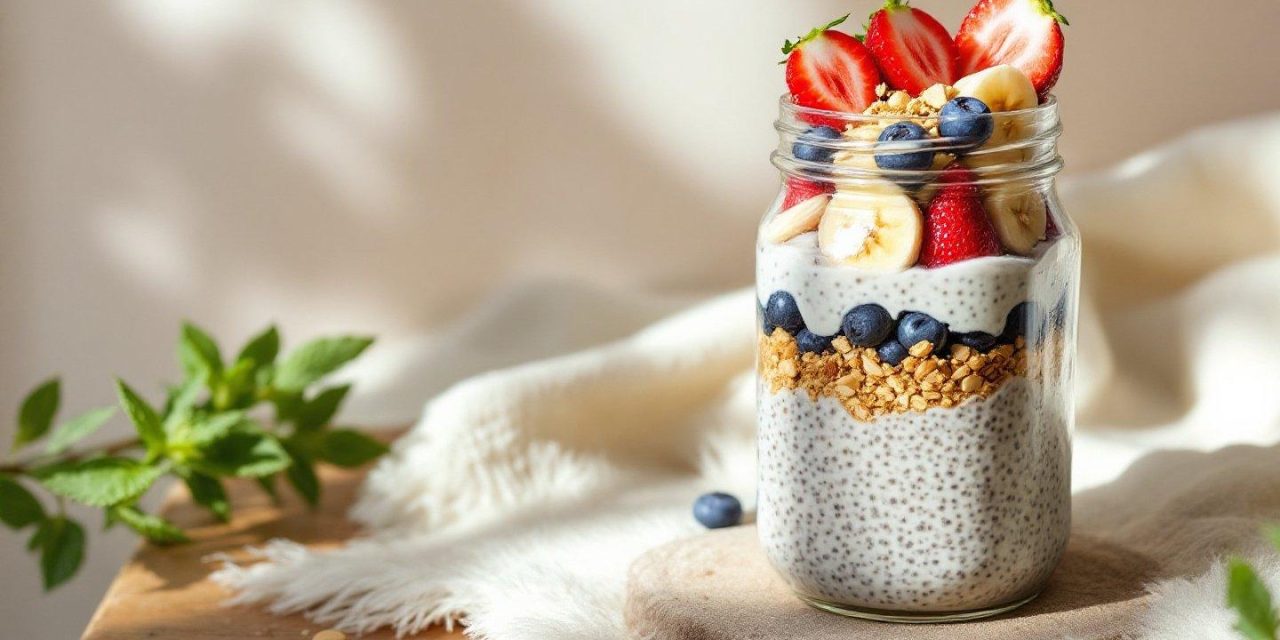 Sarapan Praktis! Puding Chia Bisa Di Siapkan Sejak Malam